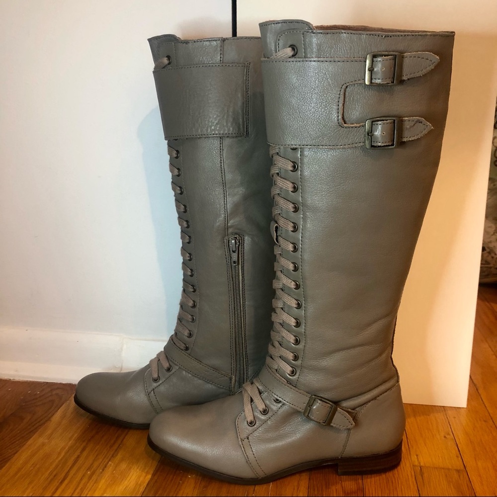 ZARA Lace Up Boots